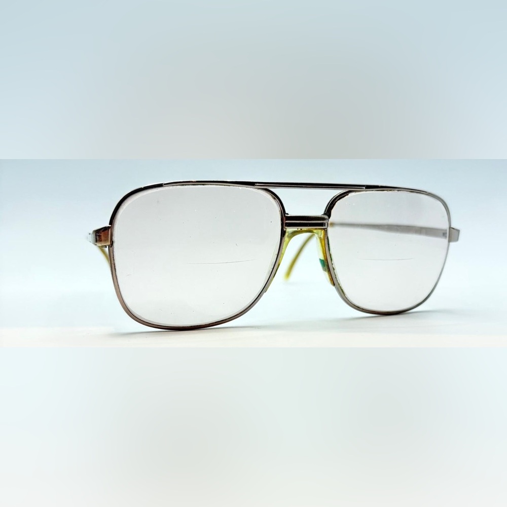 Vintage Adensco Gunmetal Pilot Sunglasses Frames Only
